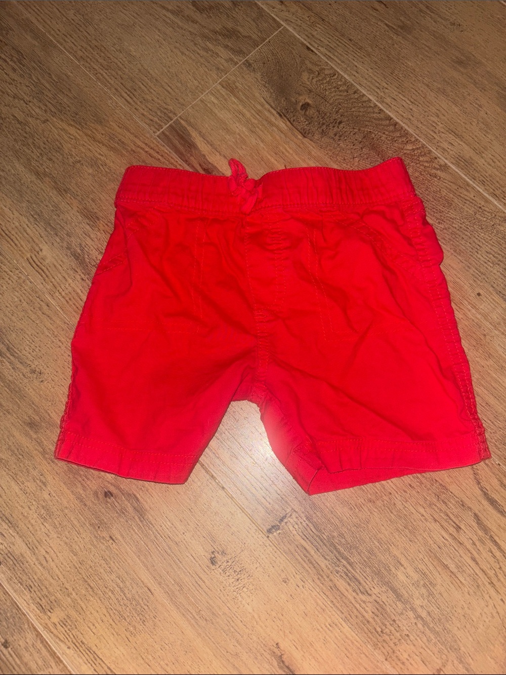 First Impressions Red Pull-On Kids Shorts